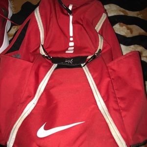 Red Nike elite bookbag